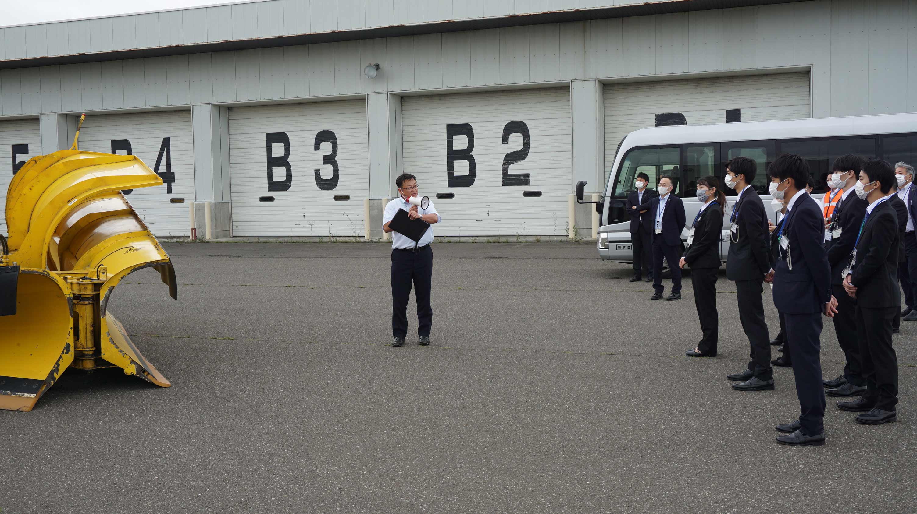 現場見学会の様子