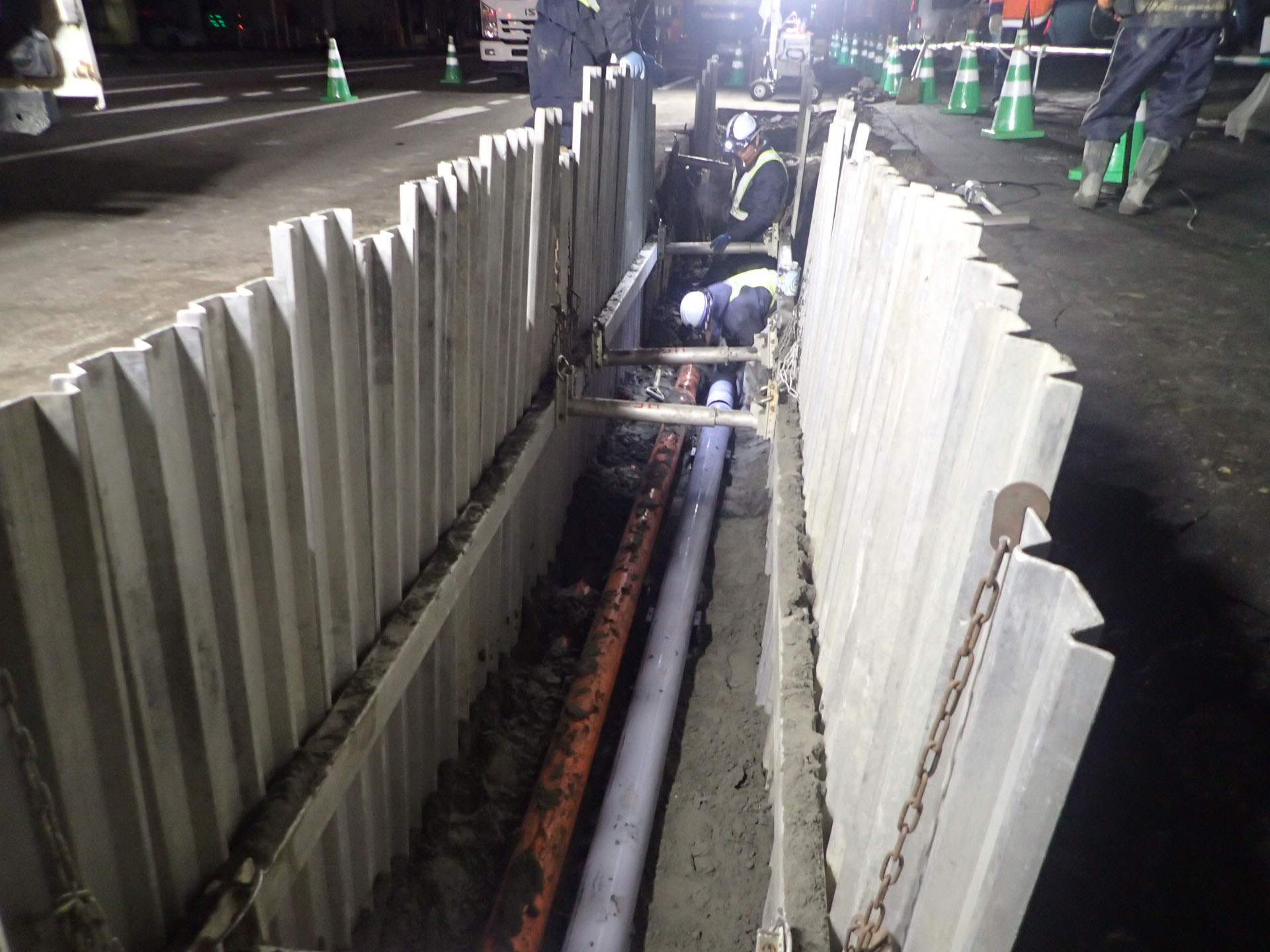 一般国道12号 札幌市 白石本通電線共同溝設置外一連工事